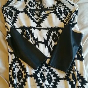 H&M tribal pattern shirt